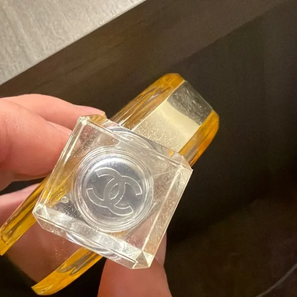 CHANEL Chance Perfume Bottle - Gold and Clear - Picture 4 of 5